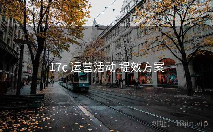 17c 运营活动 提效方案 17c 运营活动 提效方案